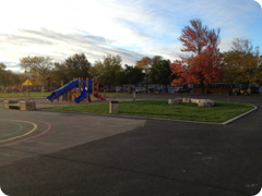 Our new playground equipment